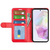 For Samsung Galaxy A36 R64 Texture Horizontal Flip Leather Phone Case(Red)