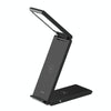 USAMS US-CD181 15W 4 in 1 Folding Desktop Wireless Charger Stand with Lamp(Black)