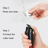 Rechargeable Home Hairdresser Electrical Hair Clippers Hair Shaving Device(Gradient Red)