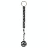 Paracord Monkey Fist Self Defence Keychain - Black