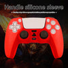 For PS5 Controller Silicone Case Protective Cover, Product color: Camouflage Blue