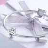 S925 Sterling Silver Naughty Cat Beads DIY Bracelet Necklace Accessories