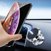 F19 Car Magnetic Phone Holder 360 Degree Rotating Metal Phone Navigation Holder (Silver)