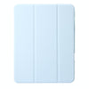 Clear Acrylic Leather Tablet Case For iPad Air 13 2024 / Pro 12.9 2022/ 2021 / 2020 / 2018(Sky Blue)