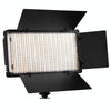 600 LEDs Stepless Adjustment Live Fill Light Reversible Photography Soft Light, Style: 10 inch