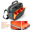 SLR Camera Bag Men Crossbody  Photography Bag Waterproof Carrying Case with USB Charging Port, Size: Small