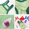 Cat Mesh Vest Suspenders Red XL - Breathable Summer Clothes