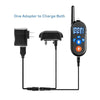 800m Remote Dog Training Collar - Shock, Vibrate, Beep (EU Plug)