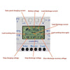 L60  12V/24V 60A Solar Controller Power Voltage Current LCD Display Solar Charge Controller
