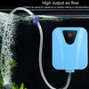 AC/DC Solar Aquarium Oxygen Pump (Green) - 2L/min, 24Hrs