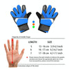 Children Football Goalkeeper Glove Latex Anti-Collision Goalkeeper Gloves, Size: 7(Green)