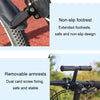 3pcs /Set Bicycle Front Mounted Child Seat Kit Mountain Bike Baby Safety Seat