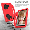 For Huawei MatePad 10.4 EVA Material Children Flat Anti Falling Cover Protective Shell with Thumb Bracket(Red)