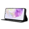 For Samsung Galaxy A36 5G Magnetic Buckle Retro Texture Leather Phone Case(Black)