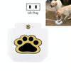 Automatic Pet Water Fountain, Steel Frame, US Plug, White