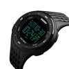 SKMEI 1219 Men Multi-Function Electronic Watch Outdoor Sports Watch(Black)