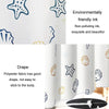 300x200cm Sea World Polyester Shower Curtain Thickened Waterproof Bathroom Shower Curtain Cloth With Hooks