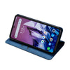 For Alcatel 1B 2022 Skin Feel Magnetic Horizontal Flip Leather Phone Case(Blue)