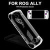 For ASUS ROG ALLY Protective Case Game Console Anti-drop Cover(Transparent White)