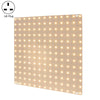 LED Plant Growth Light Indoor Quantum Board Plant Fill Light, Style: D3 45W 169 Beads UK Plug (Sun Light)