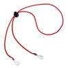 10pcs Mask Anti-lost Adjustable Lanyard and Ear Hook(Red)