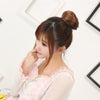 Wig Bun Flower Shape Hair Package Hair Disk(Chestnut)