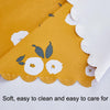 Rural Farm PVC Paper Waterproof Oil Wash Desktop Table Cloth, Size: 90x135cm(Flower Language)