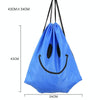 Beach Fitness Swimming Drawstring Waterproof Bag(Pink Fish)