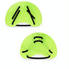 Swimming Webbed Adult Children Freestyle Stroke Swimming Equipment, Size:M(Green)