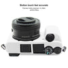 PULUZ Soft Silicone Protective Case for Sony ILCE-6300 / A6400(White)