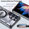 For Samsung Galaxy S25+ 5G wlons Explorer Series PC Hybrid TPU MagSafe Magnetic Case(Black)