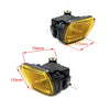 1 Pair Car Modified Front Fog Light for Honda Civic 1996-1998 (Yellow Light)