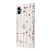 For Samsung Galaxy A06 4G Bronzing Painting RFID Leather Phone Case(Flowers World)