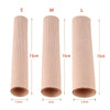 3pcs Toes Fingers Cushion Tube Sleeve Cuttable Silicone Gel Toe Pad For Corns Remover, Size: Large 2.5cm