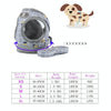 Reflective Dog Harness & Lead Set, Grey, M (35-40cm Chest)