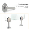 304 Stainless Steel Glass Fish Mouth Support Rod Fixing Clip with 14x80mm Rod, Specification: M