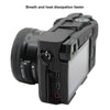 PULUZ Soft Silicone Protective Case for Sony ILCE-6300 / A6400(Black)