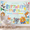 Happy Birthday Photo Backdrop Party Decoration Tapestry, Size: 100x75cm(GT56-8)