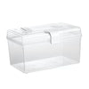 Portable Medicine Box Home Medicine Plastic Storage Box, Style: High Small