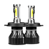 F2 H4 / HB2 / 9003 2 PCS DC9-36V / 25W / 6000K / 2500LM IP68 Waterproof Car LED Headlight(Cold White Light)
