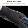 HSLEJP Outdoor Sports Breathable Touch Screen Antiskid Cycling Full Finger Gloves, Size: L(Black+Orange)