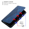For Samsung Galaxy A56 5G Diamond Splicing Skin Feel Magnetic Leather Phone Case(Blue)