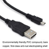 20 PCS 8Pin SLR Camera Cable USB Data Cable For Nikon UC-E6, Length: 1m Without Magnetic Ring