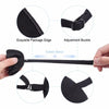 Children Silk Blackout Eye Mask Strabismus Correction Covering Eye Patch(Black)