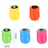 4pcs /Set Luminous Car Motorcycle Tire Modified Valve Cap, Color: Green White Skull