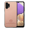 For Samsung Galaxy A32 5G Twill Fabric Leather Skin Back Phone Case(Pink)