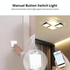 3 Buttons Intelligent Switch Smart Wall Switch (White)