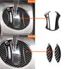 3 in 1 Car Carbon Fiber Automatic Gear Decorative Sticker for Honda Civic 8th Generation 2006-2011, Left Drive