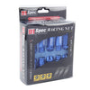 20 in 1 D1 Spec P1.5 M12x1.25 Racing Wheel Nut, Length: 40mm (Blue)