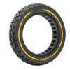 AIMITE 9.5 x 2.125 / 36 Card 9.5 inch Electric Scooter 230 x 50 Universal Off-Road Tire(Yellow Line)